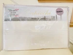 Capecchi Luxury Italy Queen Flat Fitted Pillow Sheet Set White Cotton Embroidery. Fixed Price $319.99.