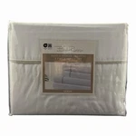 Bella Russo Brushed Microfiber Sheet Set Queen Size White 4 Piece. Fixed Price $24.99.