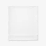 Luxe Smooth Egyptian Cotton Sateen Flat Bed Sheet - White, Full.... Fixed Price $38.95.