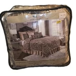 Veratex Voltaire King Comforter Blanket + 2 Size Pillow Shams. Fixed Price $215.99.