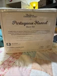 The Vermont Country Store Portuguese Flannel Sheet Set Full Size Natural Color. Fixed Price $39.00.
