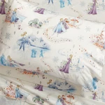 Pottery Barn Kids Disney Frozen Enchanted Forest Organic Cotton Sheet Set Twin. Fixed Price $64.99.