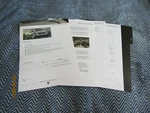 2004 Cadillac Cts Model Intro Press Media News Release Brochure Sheets Set. Fixed Price $14.99.