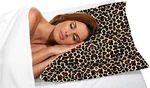 Betty Dain Satin Pillowcase, Standard, Leopard Print. Fixed Price $13.99.