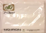 Lady Pepperell No-iron Muslin Double Flat Sheet 81 X 104 Before Hemming Nib. Fixed Price $28.50.