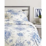 Melange Home Printed Design Cotton Collection 400 Thread Count Navy Toile. Fixed Price $122.26.