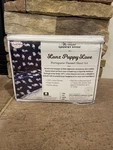 The Vermont Country Store Owns Puppy Love 100% Cotton Flannel Sheet Set Queen. Fixed Price $120.00.
