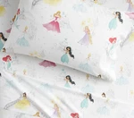 Best Seller Disney Princess Castles Organic Toddler Bed Sheet Set. Fixed Price $56.90.