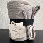 Hearth & Hand Magnolia Standard Pillow Sham Beige Striped 100% Cotton. Fixed Price $14.49.