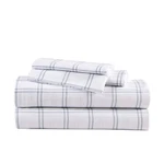 Eddie Bauer - Queen Sheets, Cotton Flannel Bedding Set, Brushed For Extra. Fixed Price $71.89.