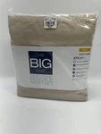 The Big One Easy Care 275 Thread Count Sheet Set Full - Travertine 4PCS. Fixed Price $29.90.