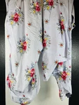 Chaps Ralph Lauren "nantucket" Blue Stripe Floral Queen Size Flat/fitted Sheets. Fixed Price $58.00.
