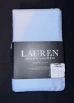 Nwt Ralph Lauren "dunham Sateen" (2) King Pillowcases 300 Tc Mist Blue. Fixed Price $29.99.