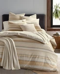 Oake Yarn Dye Stripe Duvet Cover Set Full Queen Bedding Soft Woven. Fixed Price $64.01.