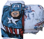 Pottery Barn Captain American 3-PIECE Twin Sheet Set Marvel Super Hero Pbk. Fixed Price $59.99.