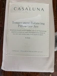 Casaluna Temperature Balancing King Size Pillowcase Set Snowfall White. Fixed Price $17.00.
