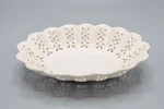 Ralph Lauren Dunham Pierced Footed Bowl Cream - 7 3/4" Long Free Usa Shipping. Fixed Price $54.00.
