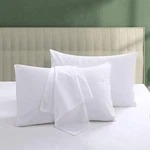 100% Egyptian Cotton Pillow Protectors Set Of 2, 600 Thread Count Standard Size. Fixed Price $20.31.