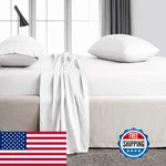 Trend Bedding Mart Tbm 100 Egyptian Cotton Sheets White Cal King Set 800. Fixed Price $144.83.