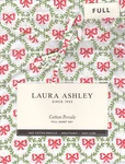 Laura Ashley Christmas Bows & Trellis Cotton Sheet Set - Full Size. Fixed Price $58.00.