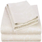 Superior Cotton Blend Bed Sheet Set Italian Paisley Design Includes 1 Fully. Fixed Price $72.15.