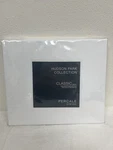 Hudson Park Classic Linens Egyptian Cotton Percale Full Flat Sheet White New. Fixed Price $49.99.