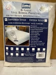 Twin Bargoose Zippered 6-GAUGE Vinyl Bed Bug Proof Mattress Cover 9" Depth. Fixed Price $10.87.