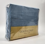 Gold Coast Blue Sure Fit 4 Piece Polyester Queen Sheet Set. Fixed Price $18.86.
