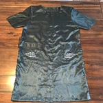 Vintage Green Rayon Kimono Robe Embroidered Dragon Hong Kong Pockets. Fixed Price $17.00.