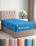 Extra Deep Twin Fitted Sheet - Hotel Luxury Single Only Easily.... Fixed Price $34.02.
