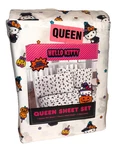 Hello Kitty Halloween Witch Candy Apple Queen Sheet Set 100% Cotton Design *new!. Fixed Price $65.97.