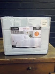 Brixton Avenue 6 Piece Queen Size Sheet Set Light Blue-gray 1200 Thread New. Fixed Price $39.99.
