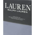 Ralph Lauren Spencer Solid 475 Tc Thread-count Queen Sateen Sheet Set Navy Blue. Fixed Price $142.12.