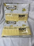 Vintage Lady Pepperell No Iron Percale Yellow Floral W/lace Twin Flat SHEETS2NEW. Fixed Price $40.00.