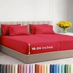 Cgk Unlimited Extra Deep Split King Sheet Set - 7 Piece Breathable Cooling. Fixed Price $104.58.