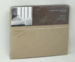 Hudson Park 500TC Pima Cotton Sateen Iron Free Flat Sheet - Twin Champagne. Fixed Price $17.65.