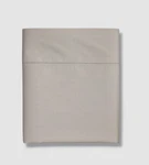 Hudson Park Collection Gray Classic Egyptian Percale Flat Sheet Size, Full. Fixed Price $35.36.