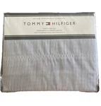 Tommy Hilfiger Twin Xl Sheet Set Blue White Pinstripe 3 Pc New. Fixed Price $38.95.