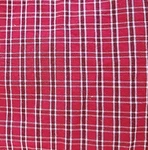 New Nautica Twin Gorgeous Red Tattersall Check Plaid Flat Sheet. Fixed Price $21.99.