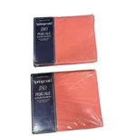 New Vintage Springmaid 180 Percale Twin Flat & Fitted Sheets No Iron Terracotta. Fixed Price $39.00.