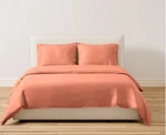 Buffy Breeze Duvet Cover King Size Pink Clay Eucalyptus Cooling Lightweight. Fixed Price $65.00.