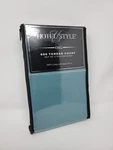 King Pillowcases Hotel Style 600 Thread Count Cotton Sateen Weave Teal Silk. Fixed Price $18.99.