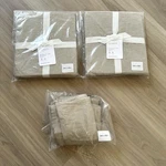 3 Pottery Barn Custom Belgian Flax Linen Curtain 1 Pole Top 24 45. Fixed Price $149.99.