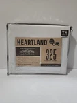 Heartland Homegrown Cotton Twin Xl Fitted Sheet 325 Thread Count Percale Weave. Fixed Price $29.00.
