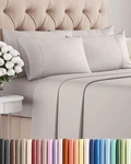 Cal King 6 Piece Sheet Set Comfy Breathable & Cooling Soft Hotel Luxury Bed.... Fixed Price $67.35.