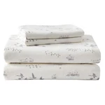 Eddie Bauer - Queen Sheet Set, Warm Breathable Cotton Flannel Bedding With De.... Fixed Price $64.60.