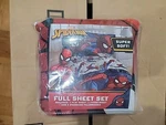 Marvel Spiderman Burst Multicolor Microfiber 4-PIECES Full Sheet Set. Fixed Price $53.19.