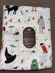 Pottery Barn Kids Rifle Paper Co Halloween Glow In The Dark Quee 3 Pc Sheets New. Fixed Price $125.00.