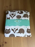 Pillowfort Forest Animal Sheet Set Microfiber Brown 3 Piece Twin Owl Bear Fox. Fixed Price $24.00.
