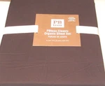 3 Pce Pottery Barn Dorm Sheet Set Twin Xl Coffee Brown Organic Pb Teen Nip. Fixed Price $59.98.